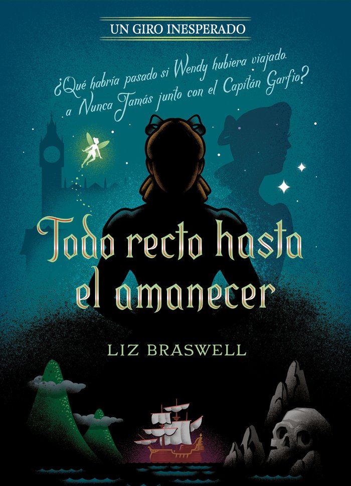 Todo recto hasta el amanecer. Un giro inesperado, de Disney | portada del libro