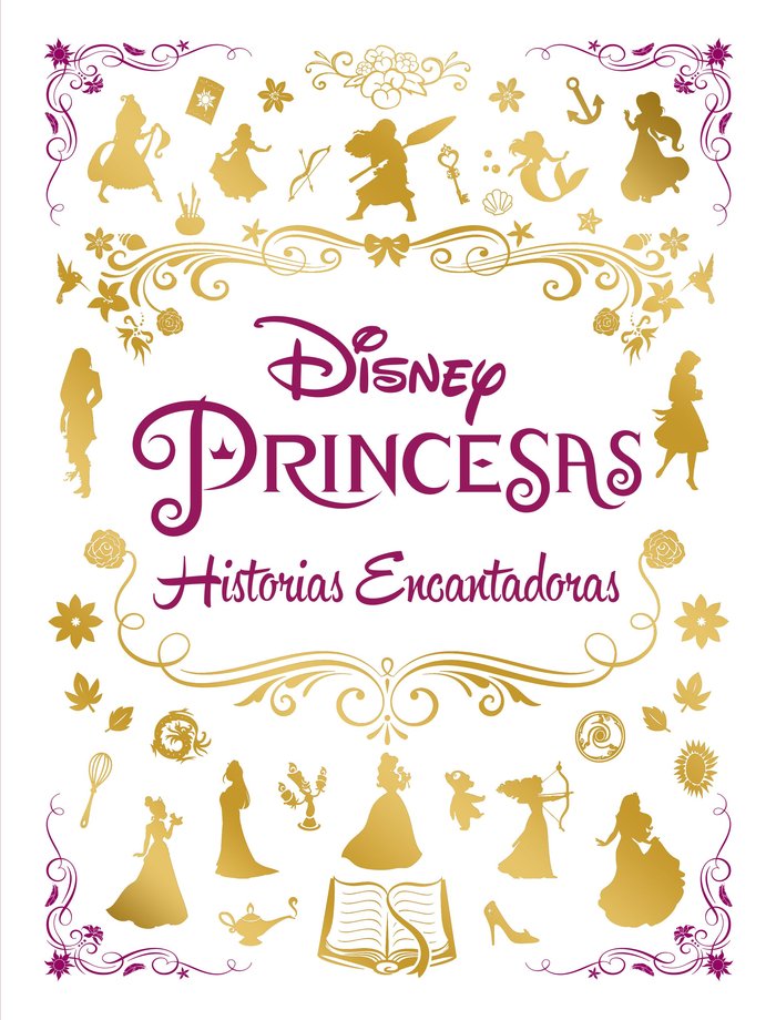 Princesas. Historias encantadoras, de Disney | portada del libro