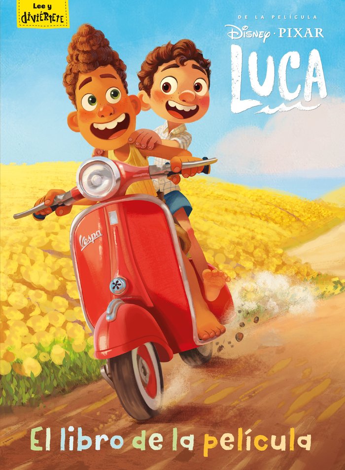 LUCA. EL LIBRO DE LA PELICULA, de DISNEY | portada del libro