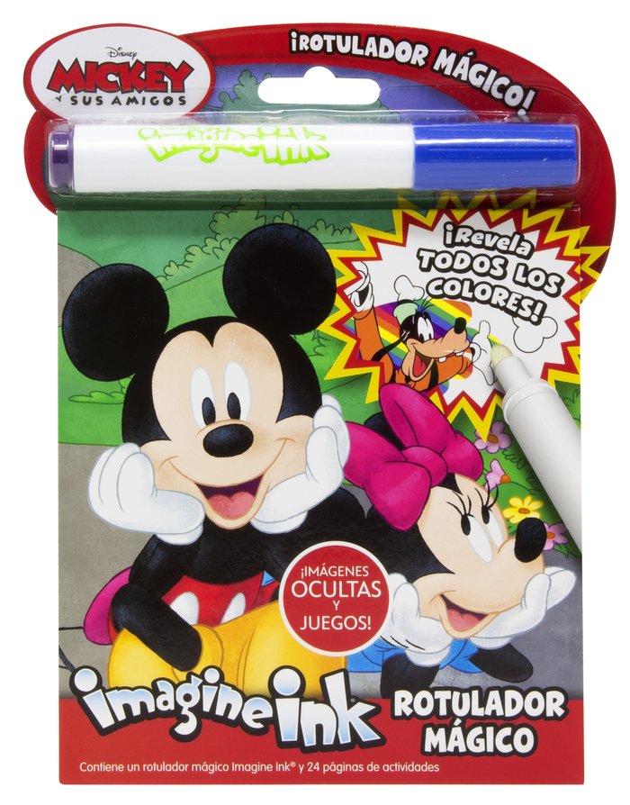 MICKEY Y SUS AMIGOS. ROTULADOR MAGICO, de DISNEY | portada del libro