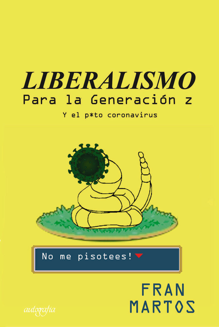 Liberalismo para la Generación Z, de Martos, Fran | portada del libro