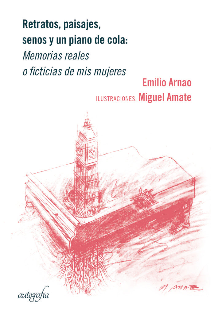 Retratos, paisajes, senos y un piano de cola, de Arnao, Emilio | portada del libro