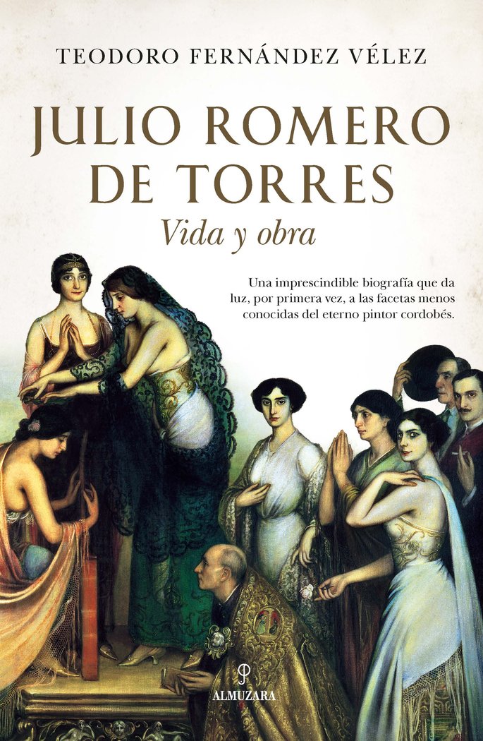JULIO ROMERO DE TORRES, de Teodoro Fernández Vélez | portada del libro