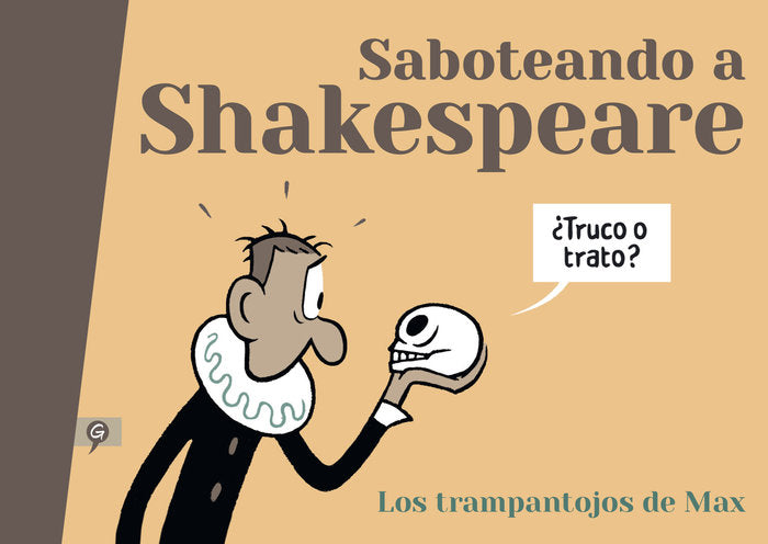 Saboteando a Shakespeare, de Max | portada del libro