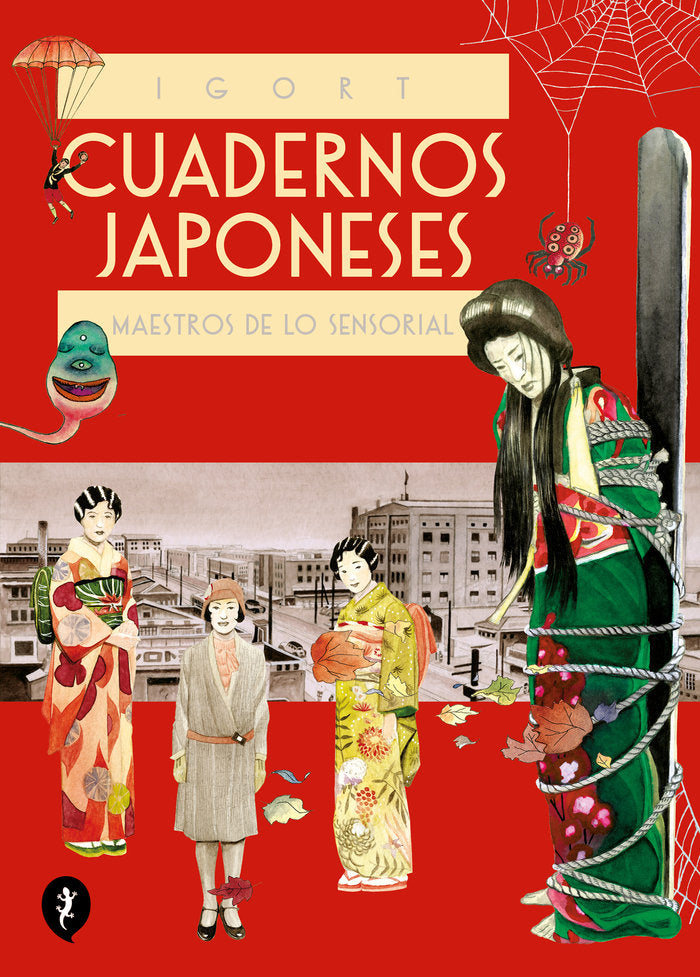 Cuadernos japoneses. Maestros de lo sensorial (Vol. 3) (Cuadernos japoneses 3), de IGORT | portada del libro