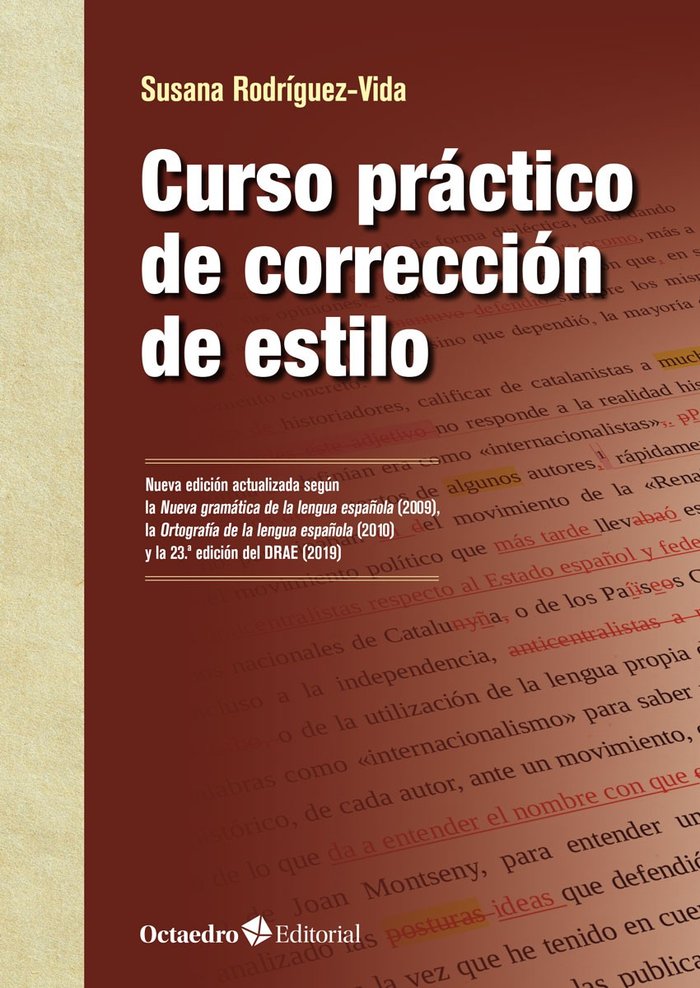Curso práctico de corrección de estilo, de Rodríguez Vida, Susana | portada del libro
