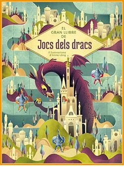 GRAN LLIBRE DE JOCS DELS DRACS, EL, de ANNA LANG | portada del libro