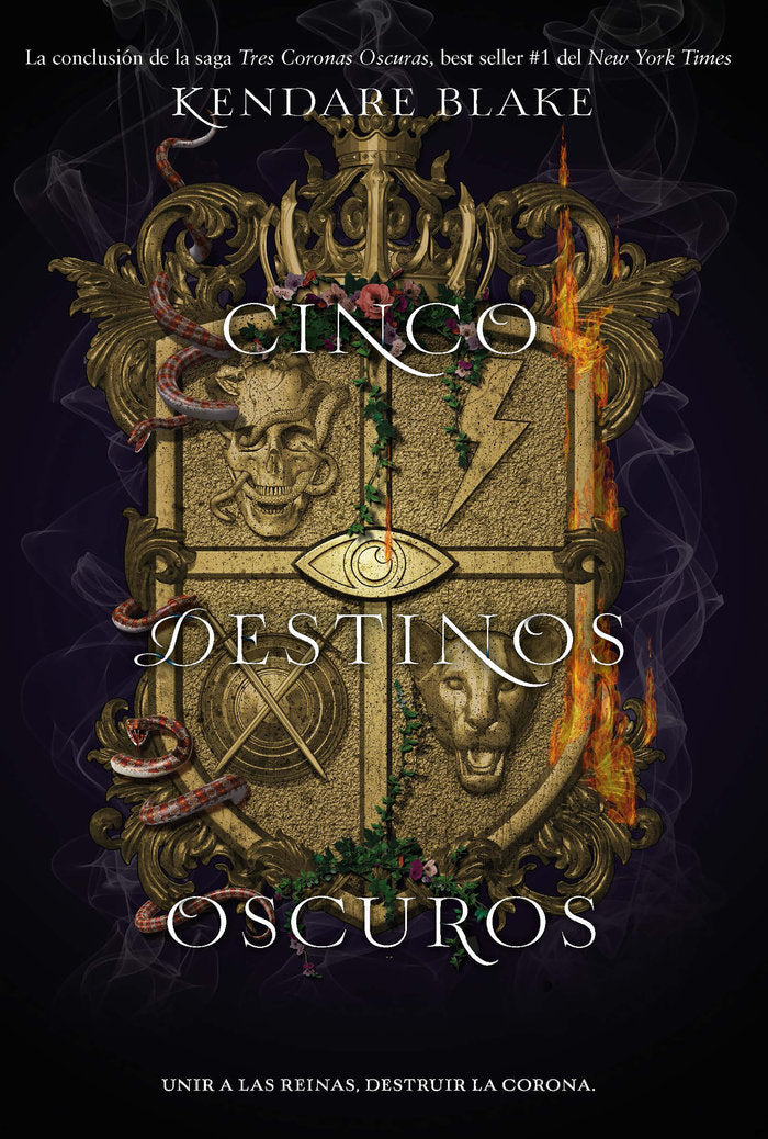 Cinco destinos oscuros, de Blake, Kendare | portada del libro