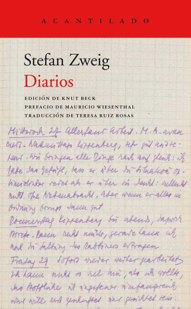 DIARIOS- STEFAN ZWEIG, de ZWEIG, S. | portada del libro