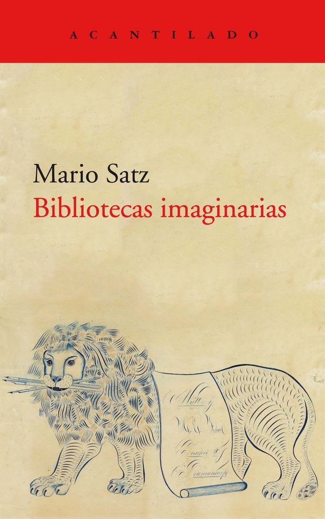 Bibliotecas imaginarias, de SATZ TETELBAUM, MARIO | portada del libro