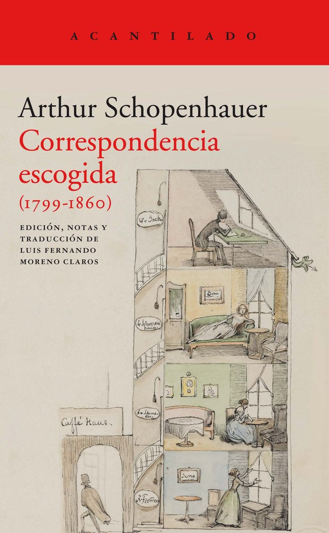 Correspondencia escogida, de SCHOPENHAUER, ARTHUR | portada del libro