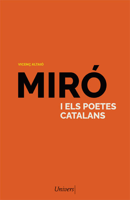 MIRO I ELS POETES CATALANS, de ALTAIO, VICENÇ | portada del libro