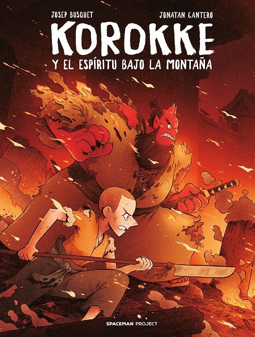 KOROKKE Y EL ESPIRTU BAJO LA MONTAÑA, de CANTERO JONATAN#BUSQUET JOSEP | portada del libro