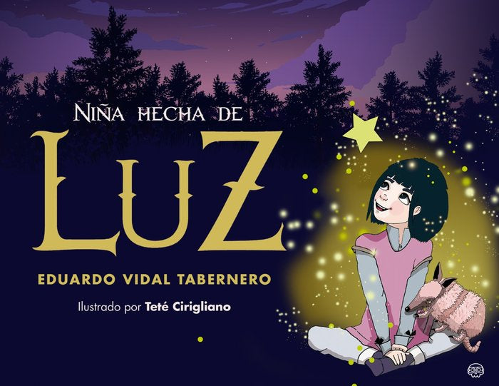 Niña hecha de luz, de Vidal Tabernero | portada del libro