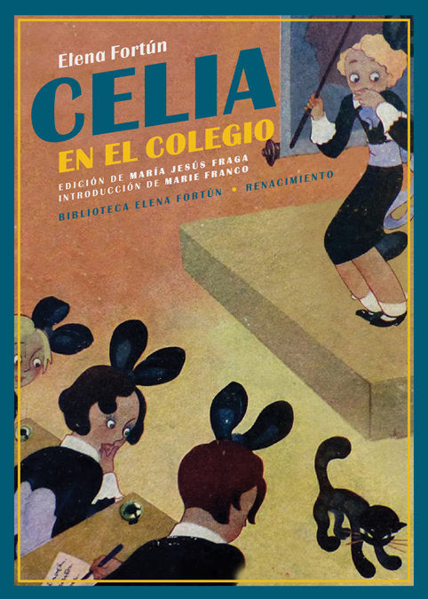 Celia en el colegio, de Fortún, Elena | portada del libro