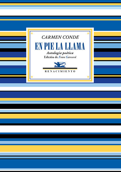 En pie la llama, de Conde, Carmen | portada del libro