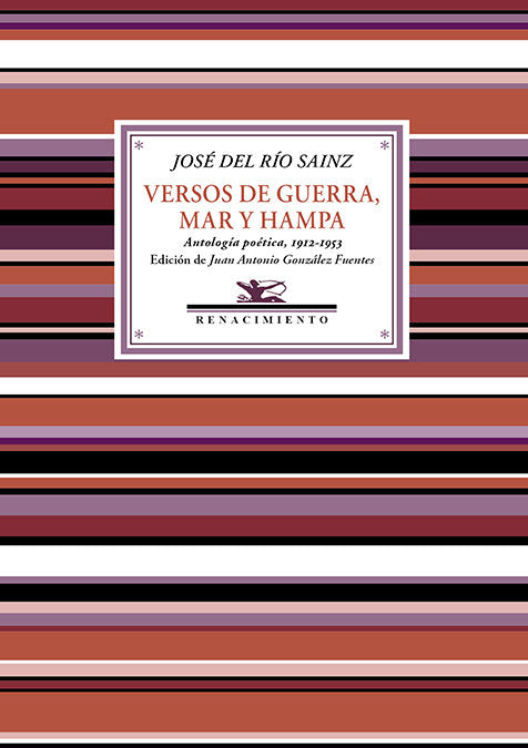 Versos de guerra, mar y hampa, de Río Sainz, José del | portada del libro