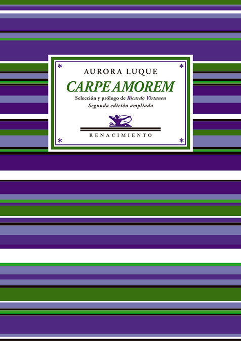 CARPE AMOREM, de LUQUE, AURORA | portada del libro