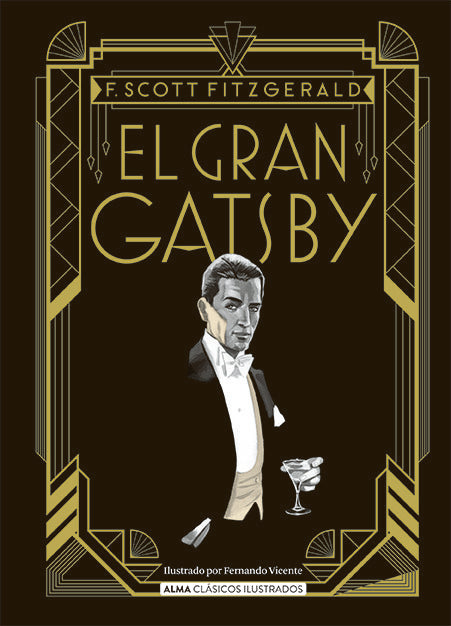 El gran Gatsby, de FITZGERALD, F. SCOTT | portada del libro