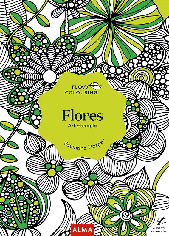 Flores (Flow Colouring), de Harper, Valentina | portada del libro
