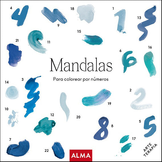 MANDALAS PARA PINTAR POR NUMEROS HOBBIES | portada del libro