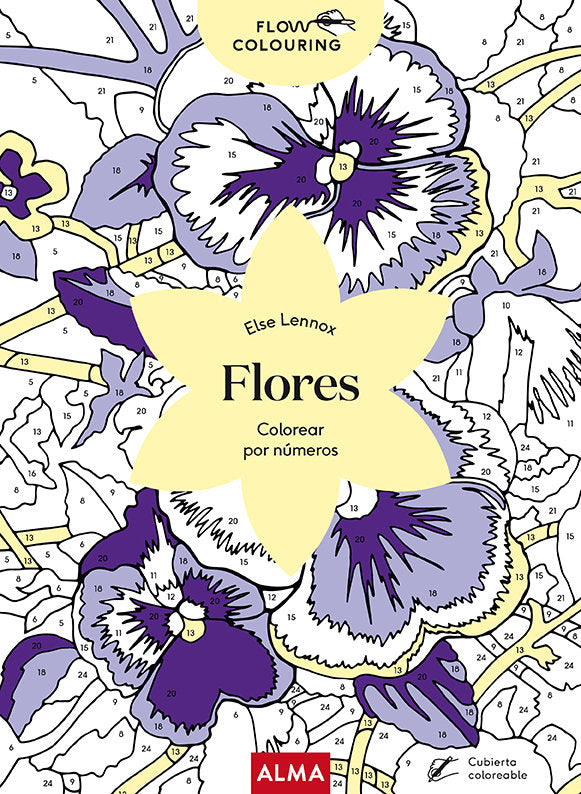 Flores (Flow Colouring), de LENNOX, ELSE | portada del libro