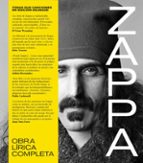 FRANK ZAPPA, de Frank Zappa | portada del libro