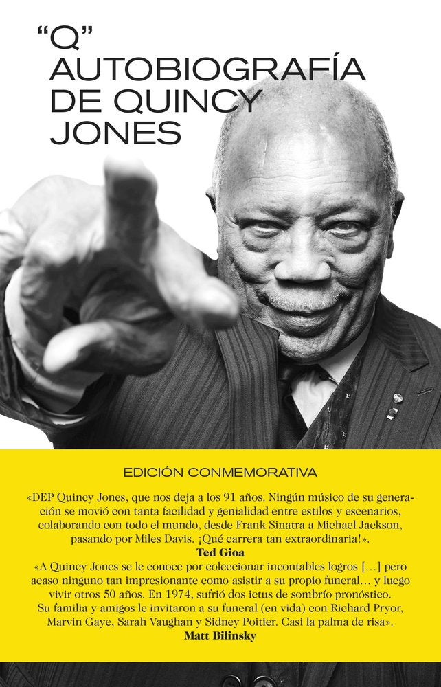 Q LA AUTOBIOGRAFIA DE QUINCY JONES, de JONES,QUINCY | portada del libro