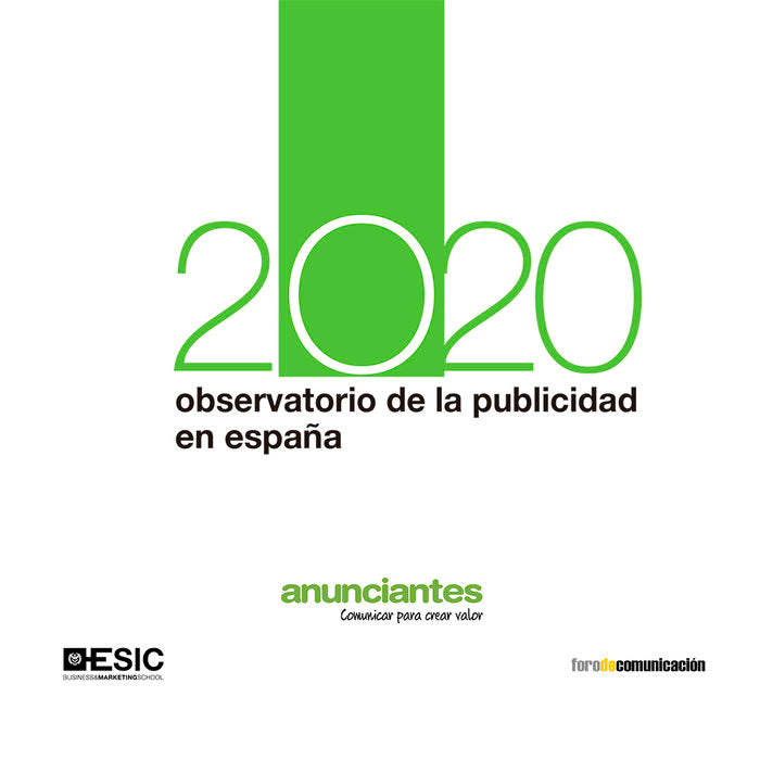 Observatorio de la publicidad en España 2020, de Varios autores | portada del libro