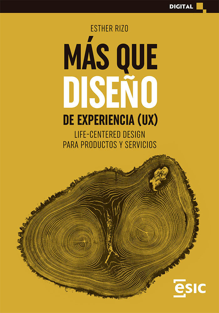 MAS QUE DISEÑO DE EXPERIENCIA UX, de RIZO CASADO, ESTHER | portada del libro