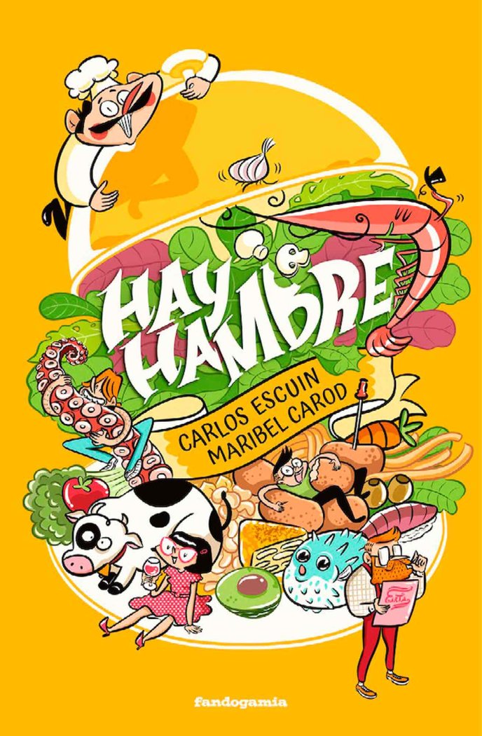 Hay hambre, de CARLOS ESCUIN - MARIBEL CAROD | portada del libro