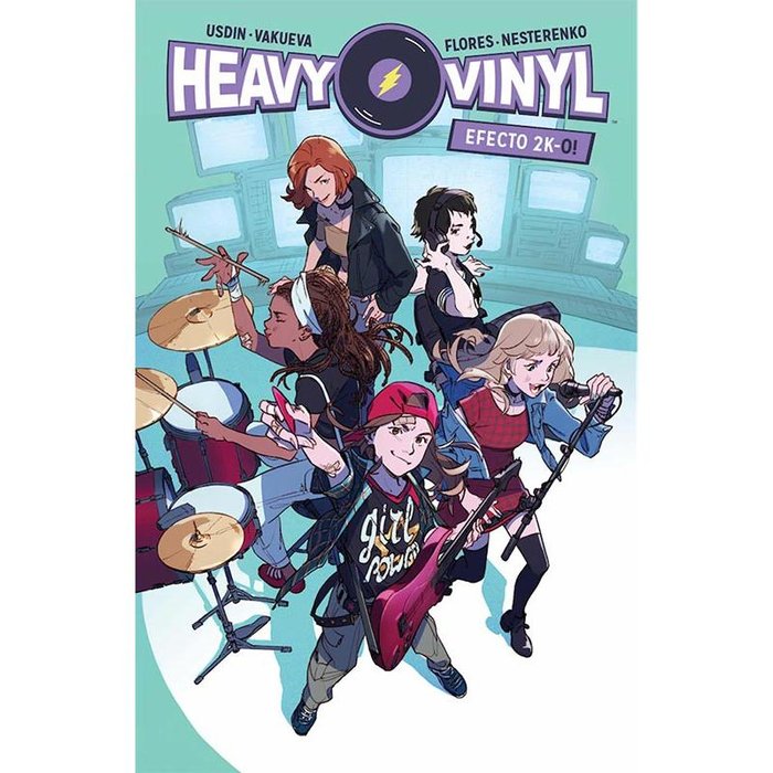 Heavy Vinyl Efecto 2K-O!, de CARLY USDIN | portada del libro