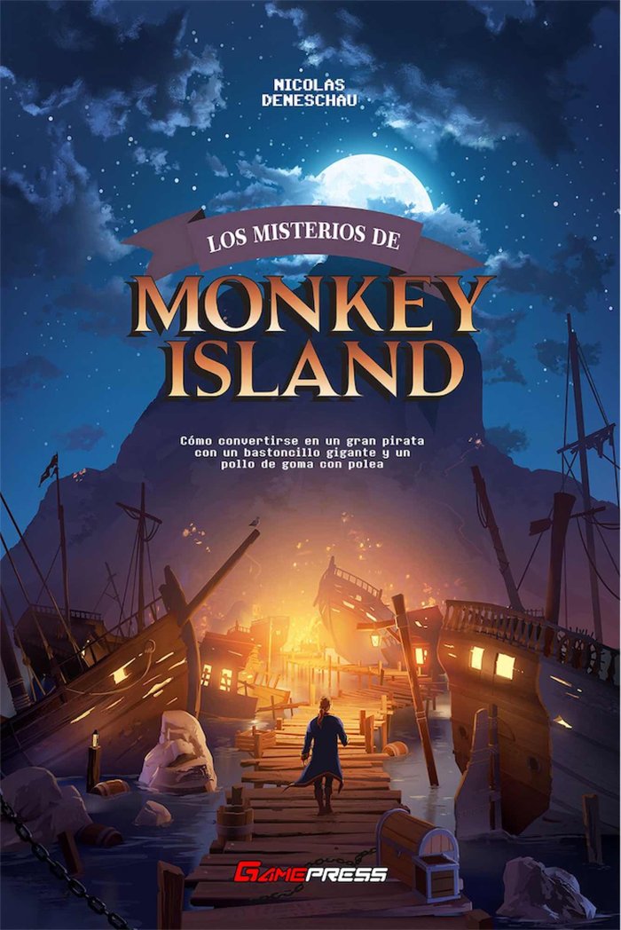 Los misterios de Monkey Island, de NICOLAS DENESCHAU | portada del libro