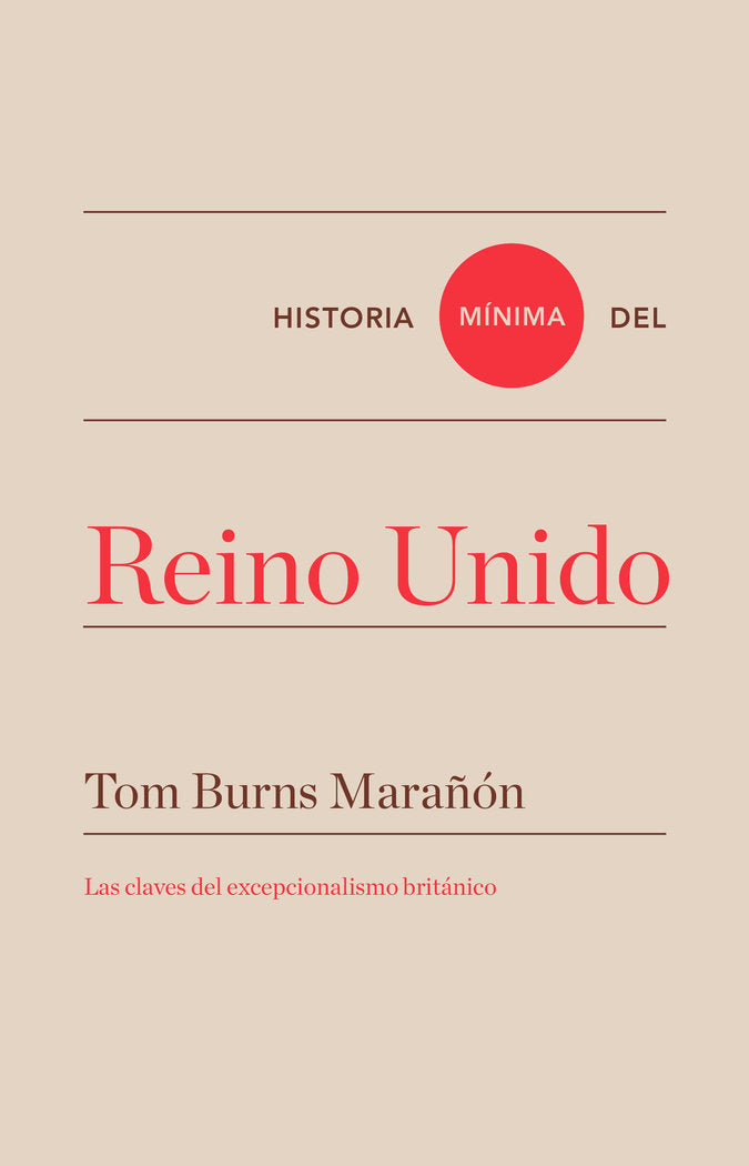 HISTORIA MINIMA DEL REINO UNIDO, de BURNS MARAÑON, TOM | portada del libro
