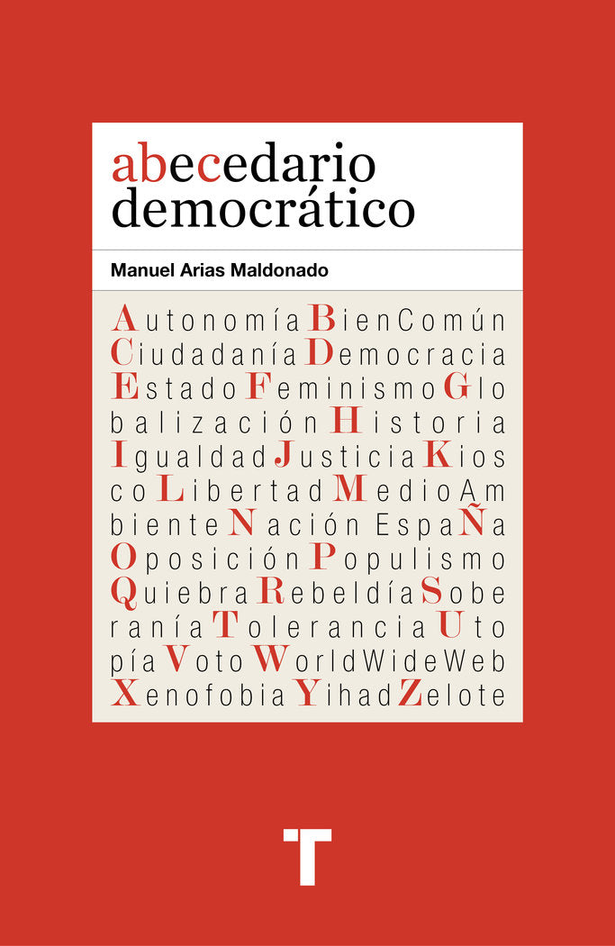 ABECEDARIO DEMOCRATICO, de MANUEL ARIAS MALDONADO | portada del libro