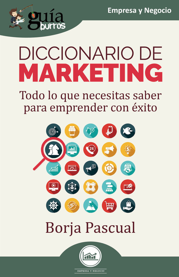GUIABURROS DICCIONARIO DE MARKETING, de PASCUAL, BORJA | portada del libro