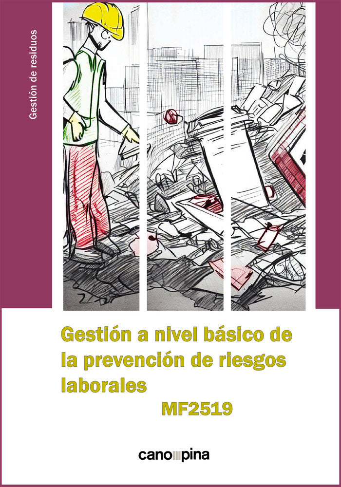 MF2519 GESTION NIVEL BASICO PREVENCION RIESGOS LABORALES | portada del libro