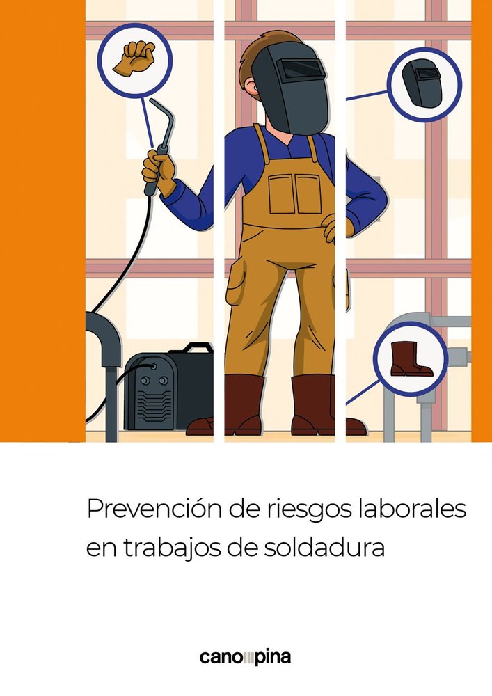 PREVENCION DE RIESGOS LABORALES EN TRABAJOS DE SOLDADURA, de VVAA | portada del libro