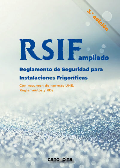 RISF AMPLIADO REGLAMENTO SEGURIDAD INSTALACIONES FRIGORIFIC | portada del libro