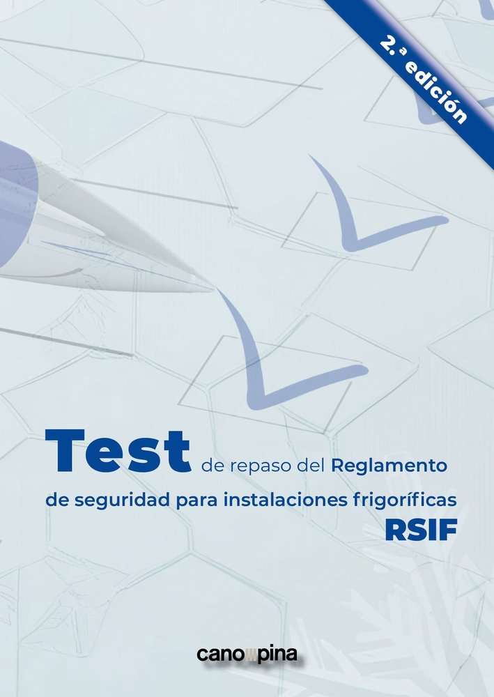 TEST RISF TEST REGLAMENTO SEGURIDAD INST.FRIGORIFICAS | portada del libro