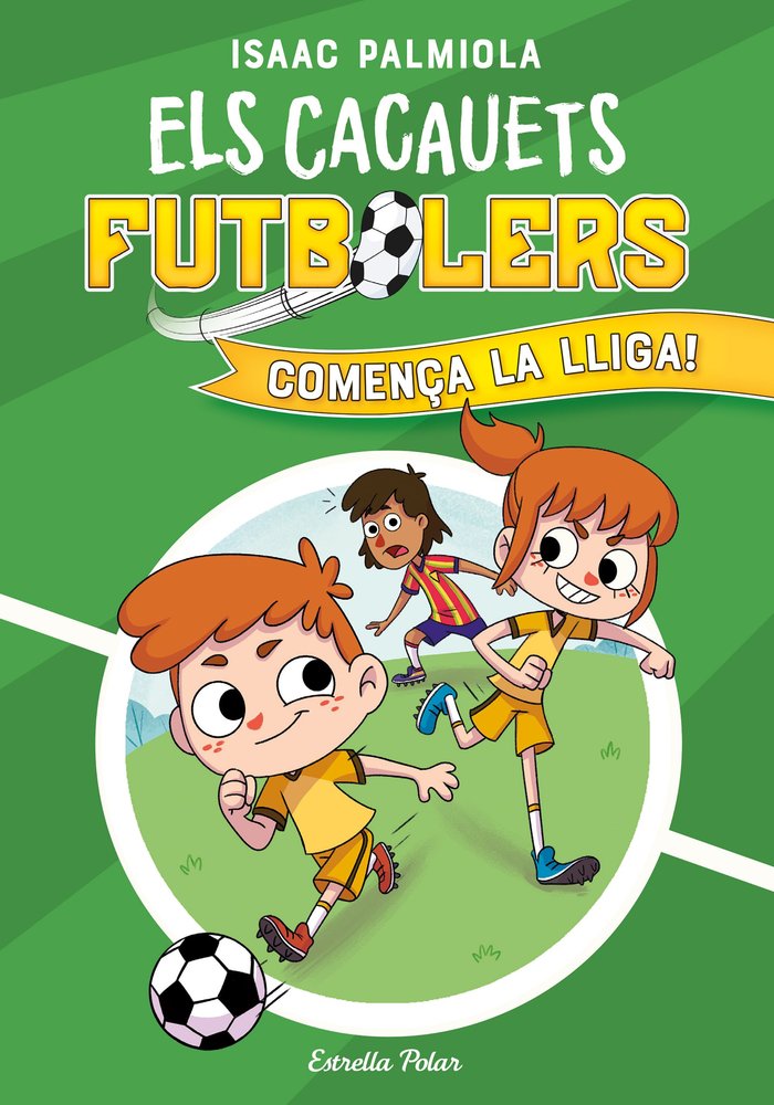 Els Cacauets Futbolers 1. Comença la Lliga!, de Palmiola | portada del libro