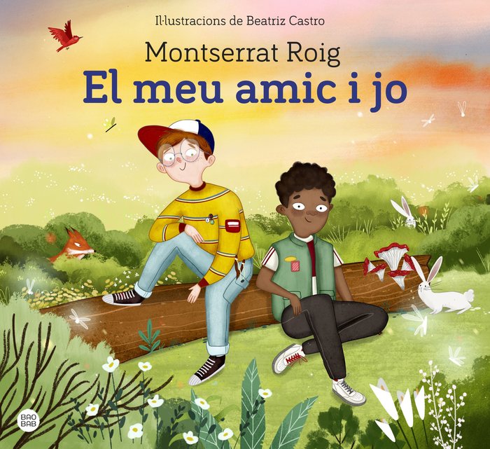 EL MEU AMIC I JO, de ROIG, MONTSERRAT | portada del libro