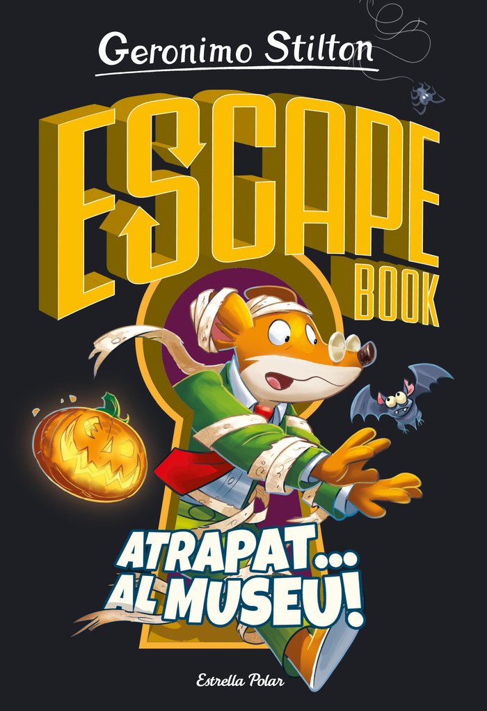 Escape book. Atrapat... al museu!, de Stilton, Geronimo | portada del libro