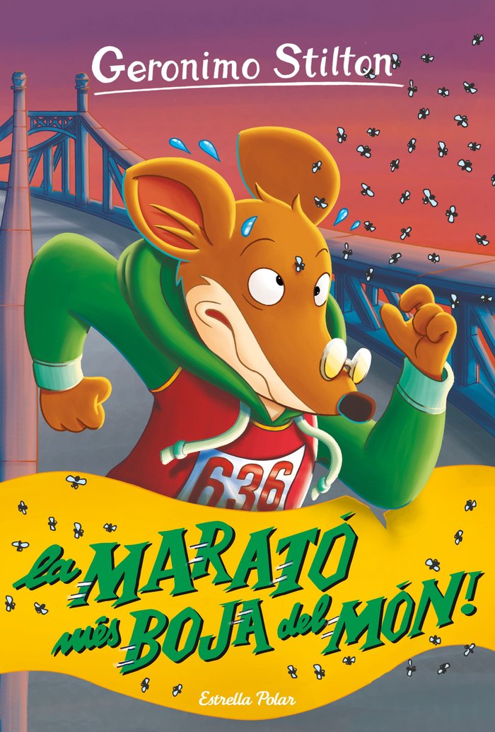 La marató més boja del món, de Stilton, Geronimo | portada del libro