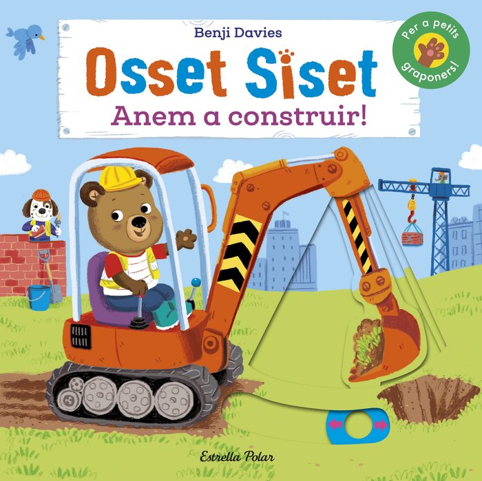 OSSET SISET. ANEM A CONSTRUIR!, de DAVIES, BENJI | portada del libro