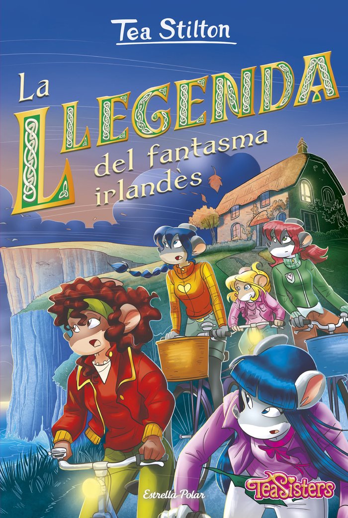 LA LLEGENDA DEL FANTASMA IRLANDES, de STILTON, TEA | portada del libro