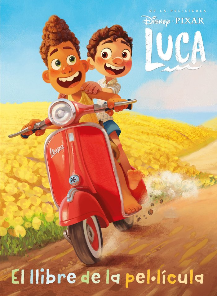 LUCA. EL LLIBRE DE LA PEL·LICULA, de DISNEY | portada del libro