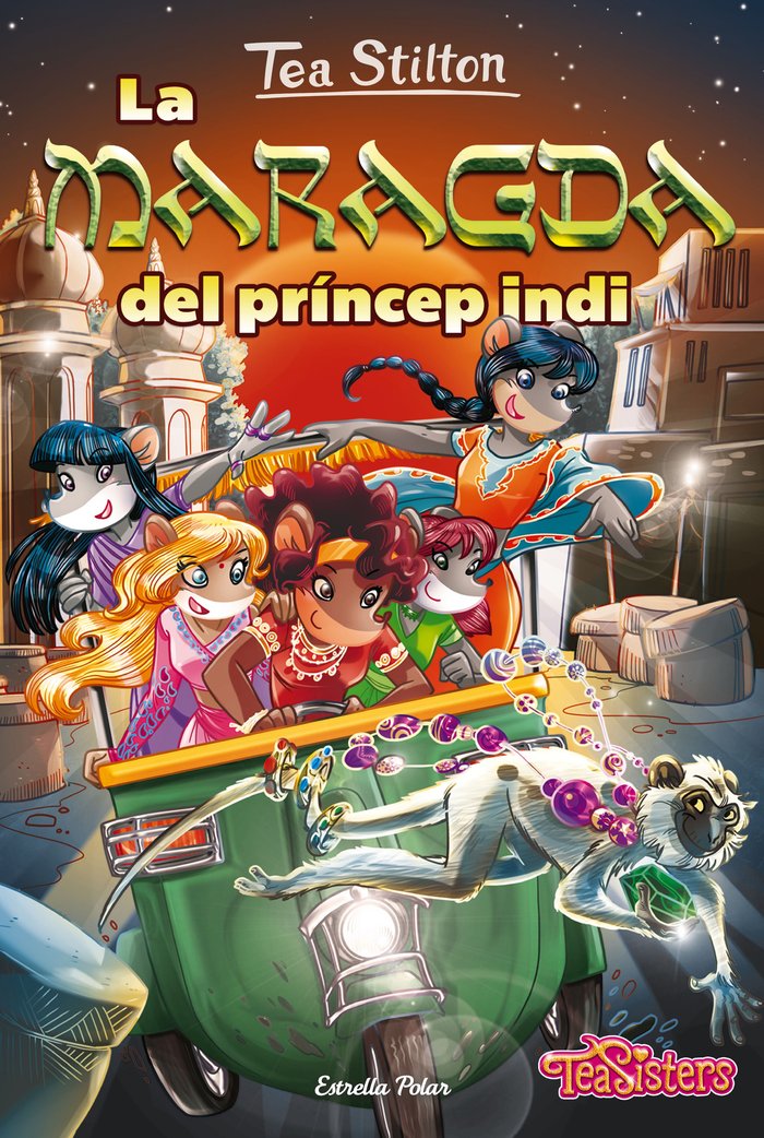LA MARAGDA DEL PRINCEP INDI, de STILTON, TEA | portada del libro