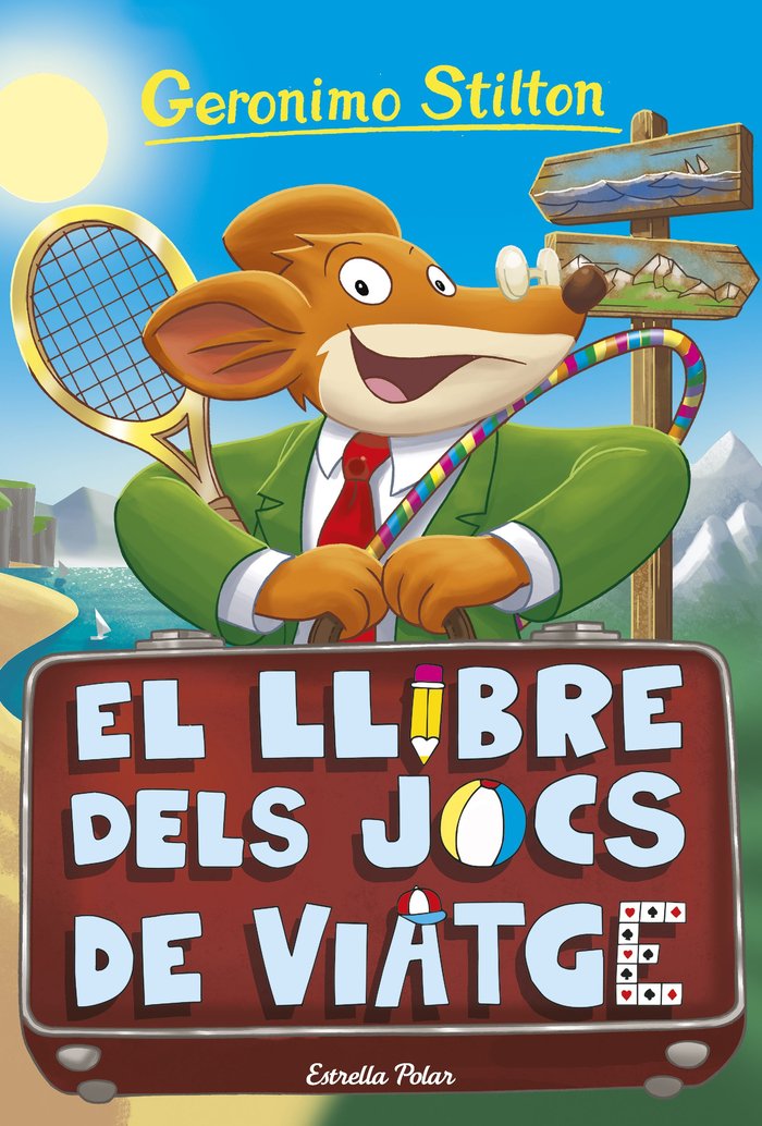 EL LLIBRE DELS JOCS DE VIATGE, de STILTON, GERONIMO | portada del libro