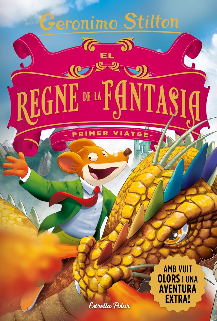 EL REGNE DE LA FANTASIA. PRIMER VIATGE, de STILTON | portada del libro